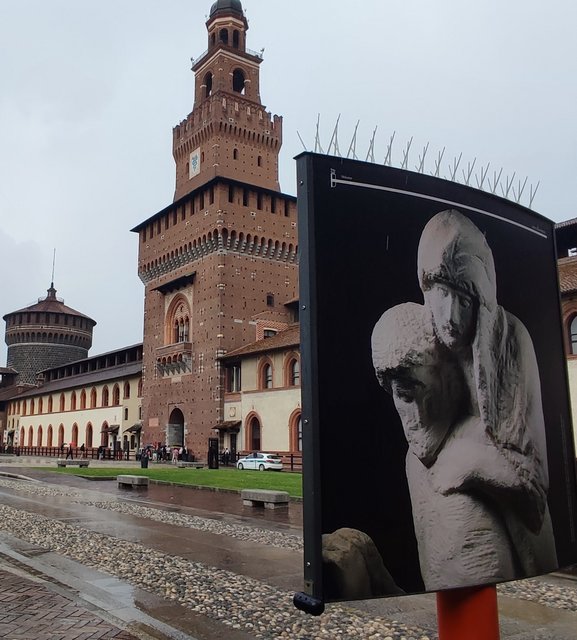 Milán, Castello Sforzesco, Pinacoteca di Brera y San Ambrosio - Milán-Bolonia-Rávena-Milán en Junio 2023 (4)