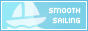 a blue button that says 'smooth sailing