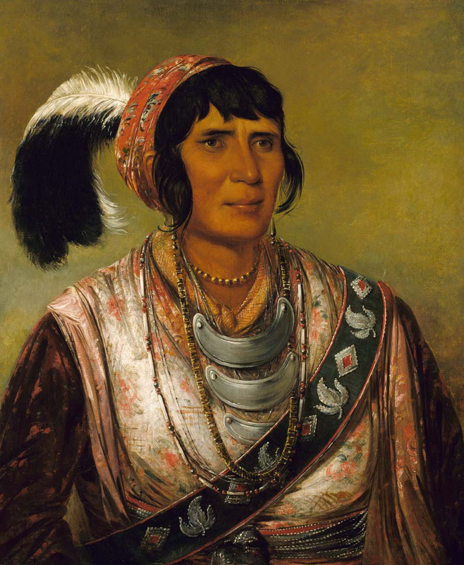 George Catlin Os ce o la The Black Drink a Warrior of Great Distinction 1985 66 301 Smithso