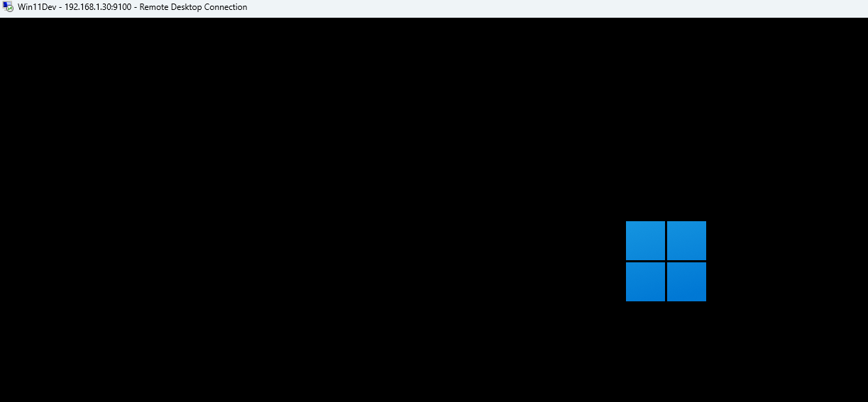 2024-10-15 16_47_36-Win11Dev - 192.168.1.30_9100 - Remote Desktop Connection