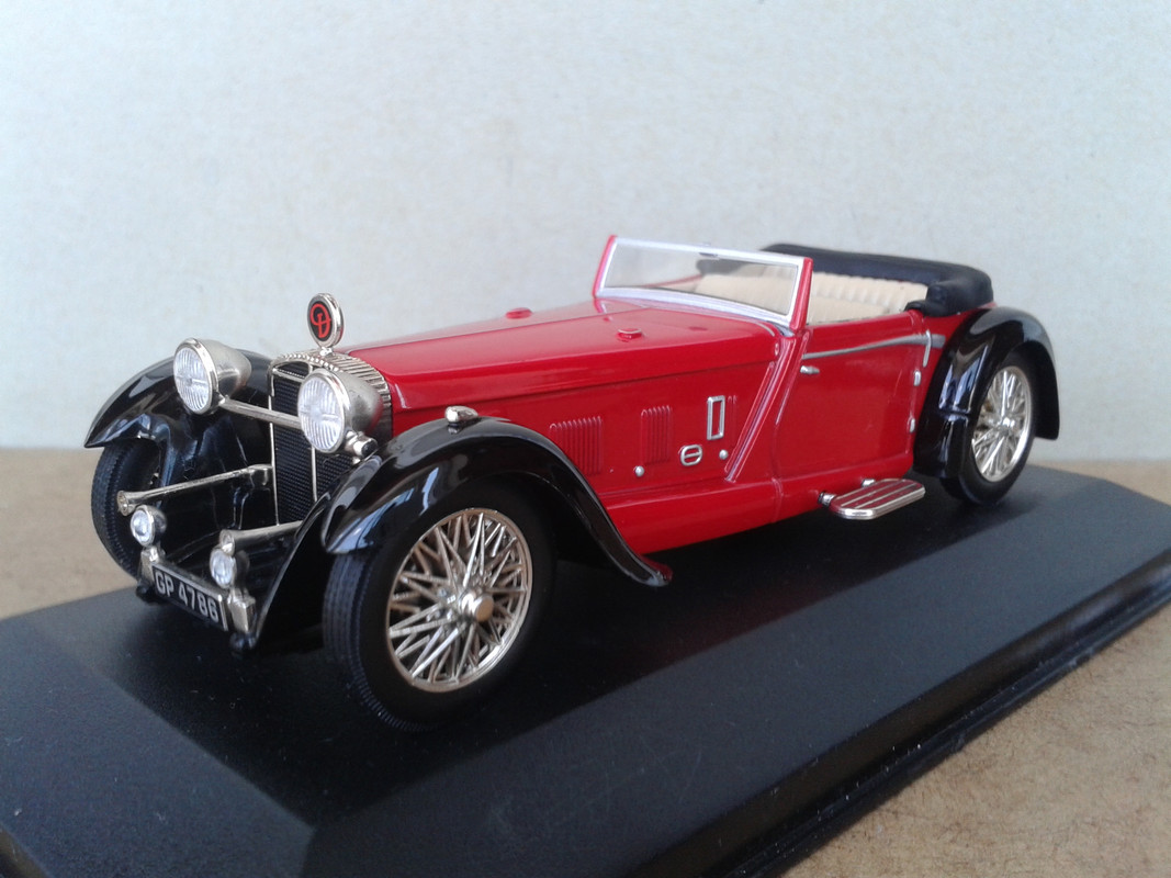 1931 Daimler Double Six 50 Sport Drophead Coupé (Ixo-Altaya) (2)