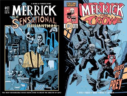 Merrick - The Sensational Elephantman #1-11 + Merrick and Crowe (2014-2020)