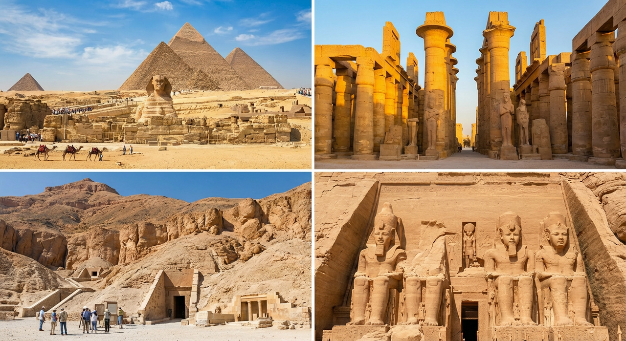 Monuments et Tombes Égyptiens