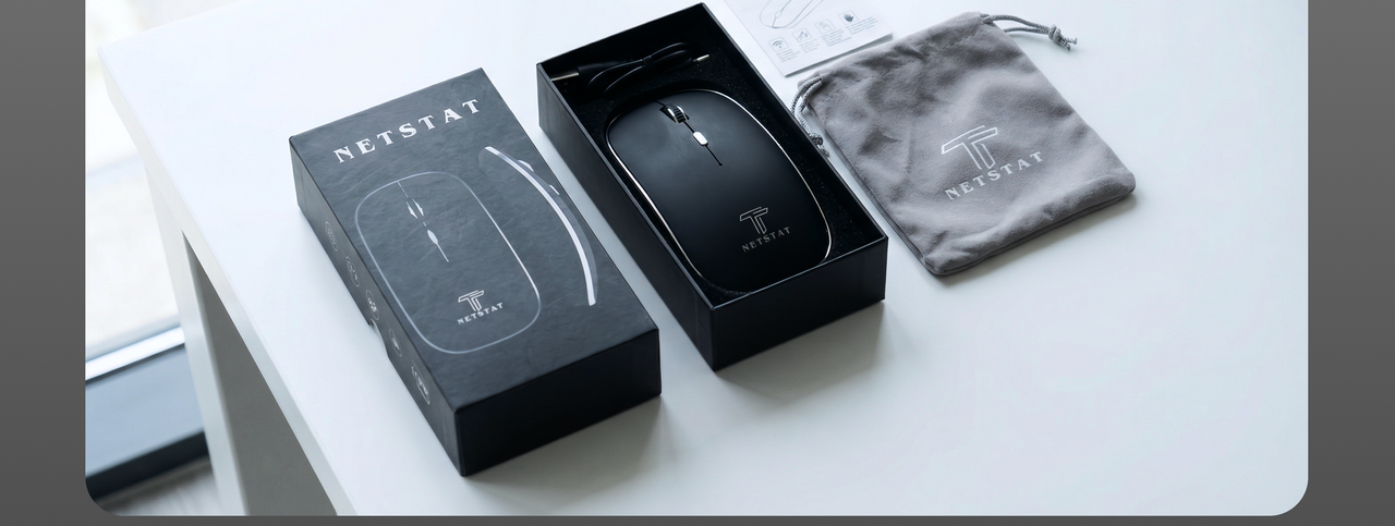 Mouse Wireless NETSTAT - conectivitate