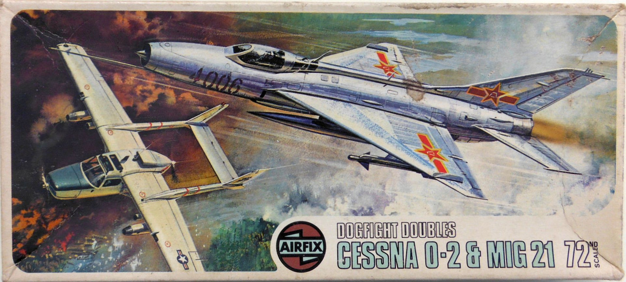 Airfix 72 Cessna O-2 & MiG 21 (03145-1)