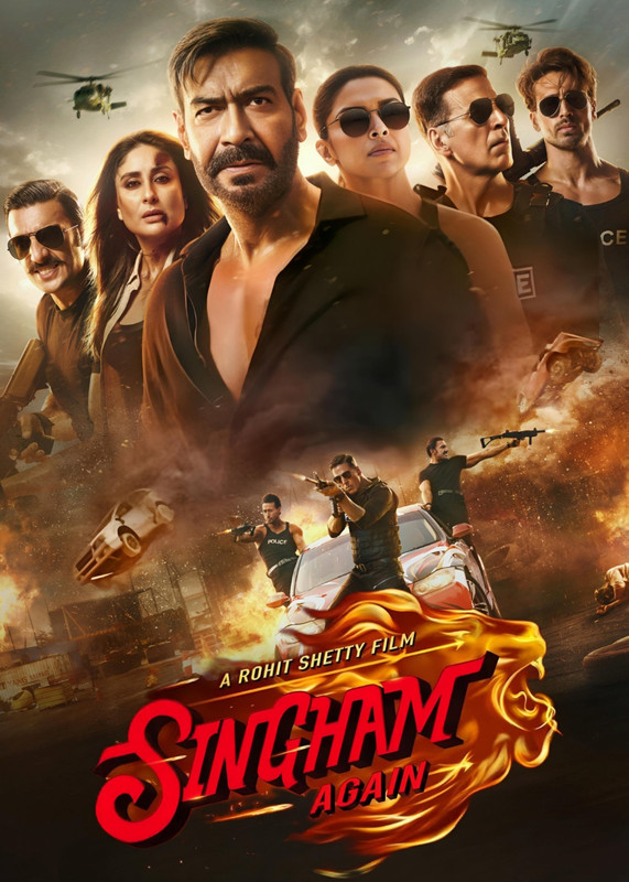 Singham Again (2024) Hindi HD Amazon 4K WEB-DL Download