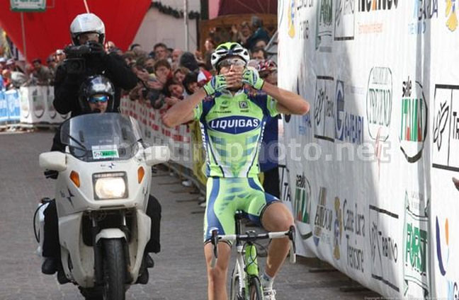 La vittoria di Nibali a Folgaria (foto Bettini)