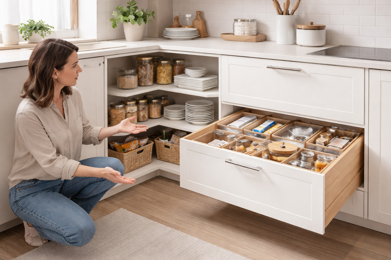 Что такое угловой модуль в кухне и как его сделать удобным