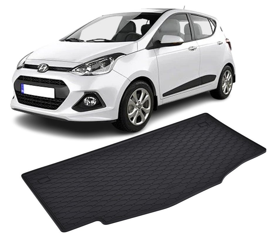Tavita auto HYUNDAI i10 2014-2019, protectie portbagaj, Cri-Flo, din cauciuc 100%, compatibil cu autoturismul HYUNDAI i10