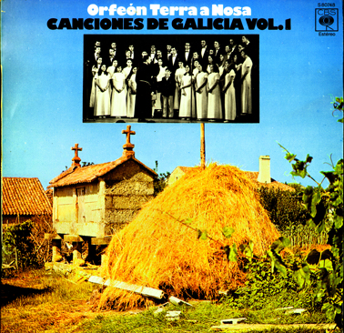 Portada1 - Orfeón Terra A Nosa - Canciones de Galicia. Vol. I (1975)