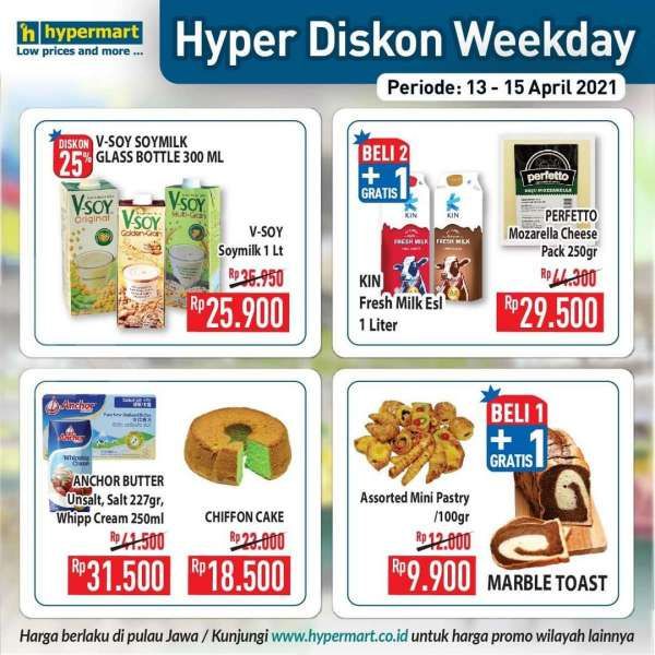 Katalog Promo Hypermnart 13-15 April 2021
