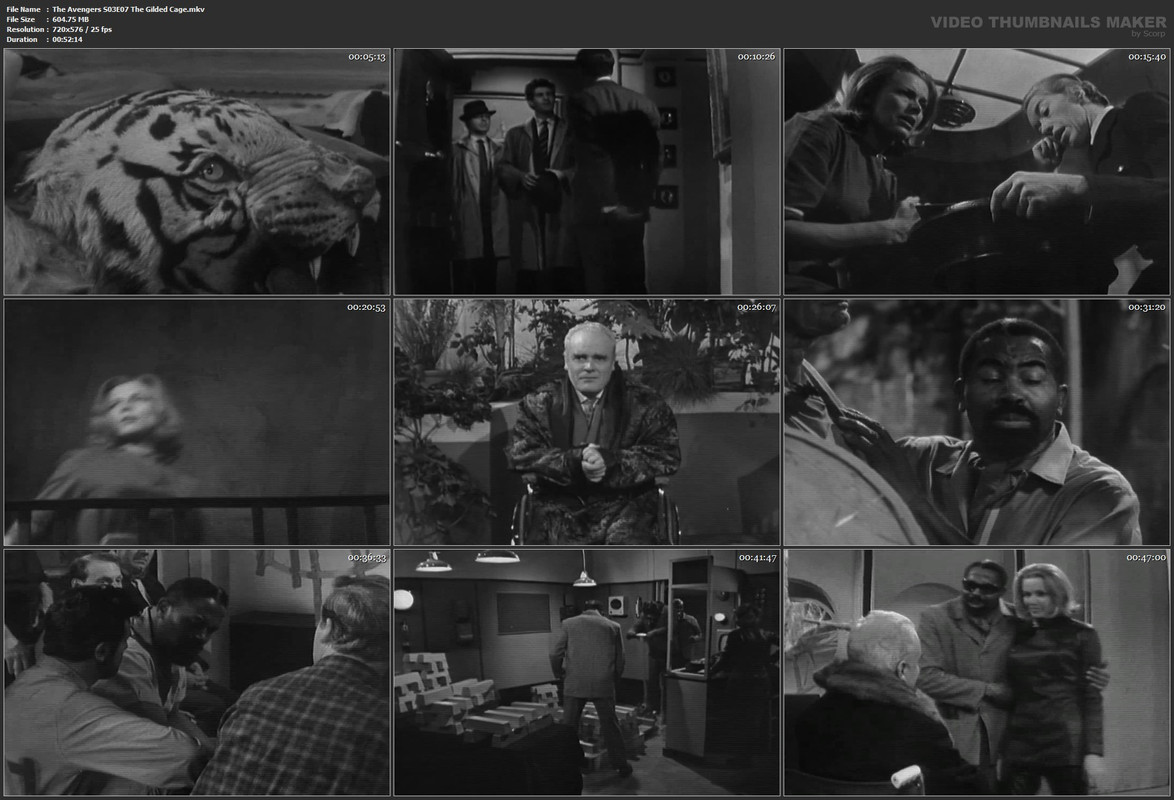 The Avengers S03E07 The Gilded Cage.mkv