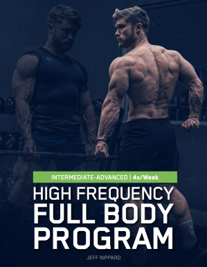 High Frequency Full Body Program 4X Per Week