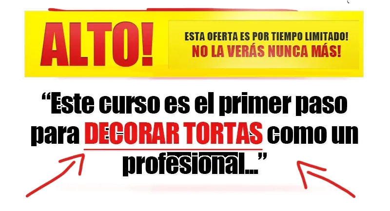 vídeo curso profesional aprender a decorar tortas decoración de tartas paso a paso español