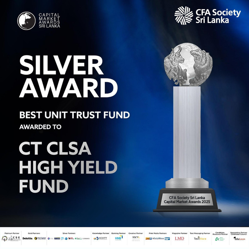 CT CLSA High Yield Fund Wins Silver at CFA Capital Market Awards 2025