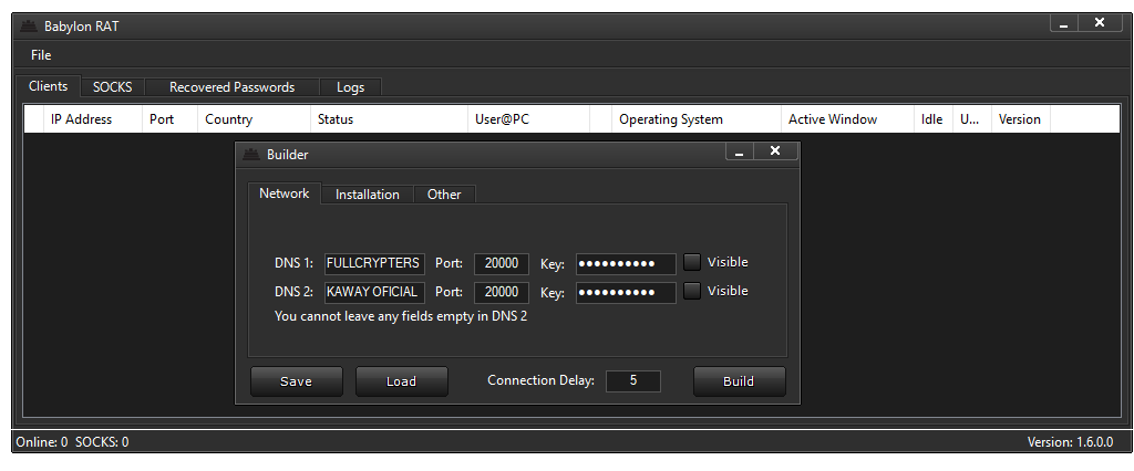 BABYLON RAT 2023 | PASSWORD STEALER AND DDOS