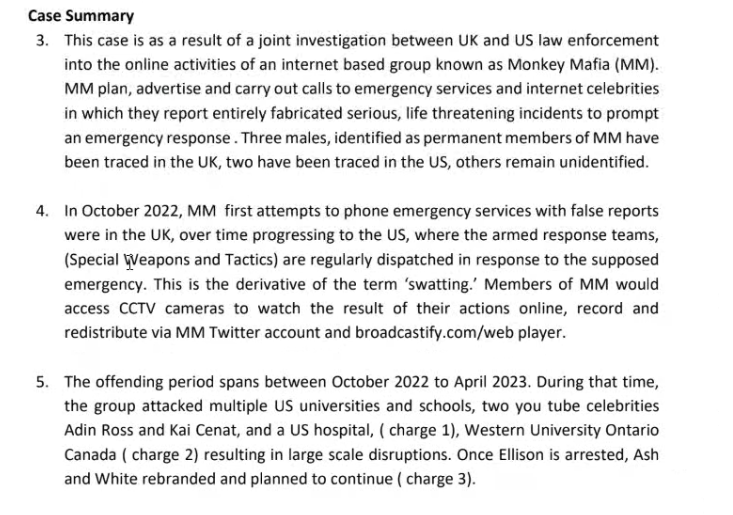 Case summary