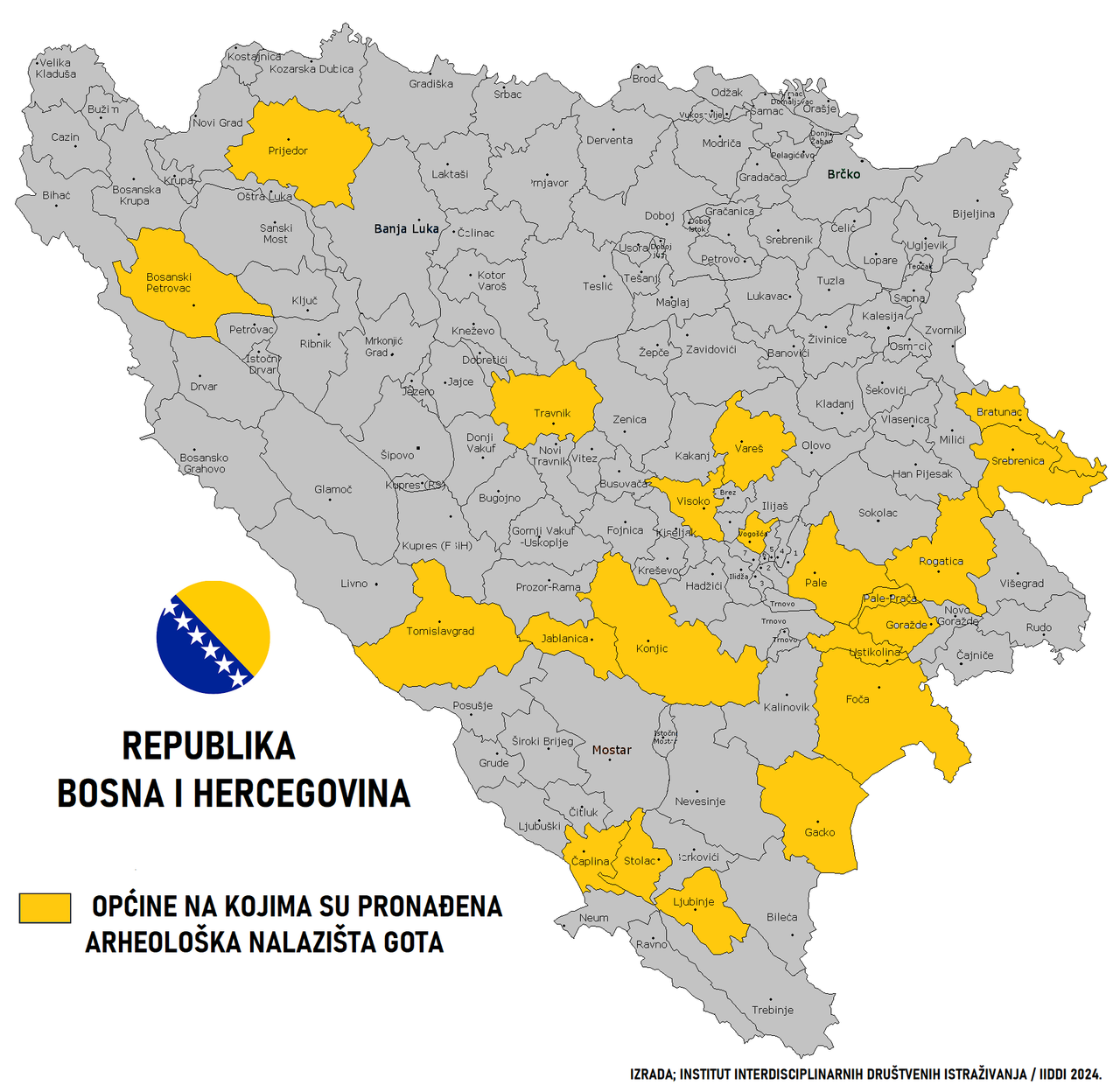 GOTSKA ARHEOLOŠKA NALAZIŠTA MODELI A1
