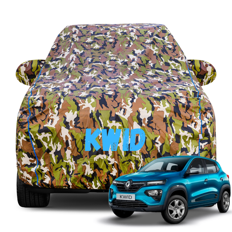 Kwid Army Car Cover