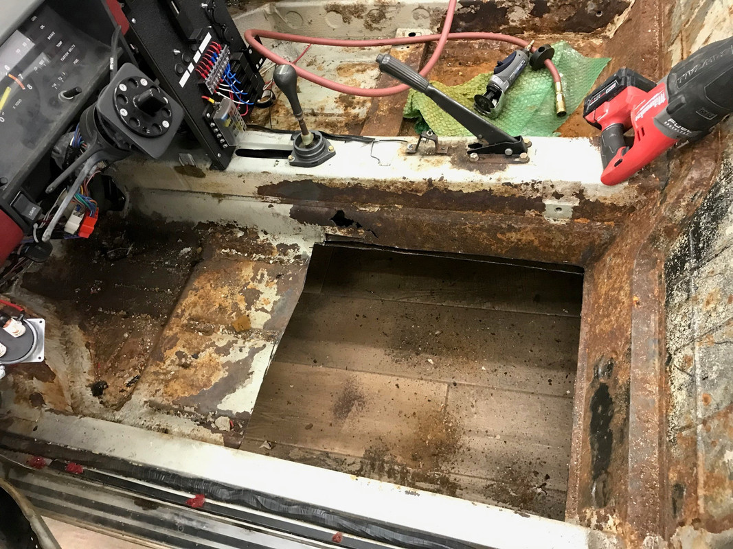 Floor hole