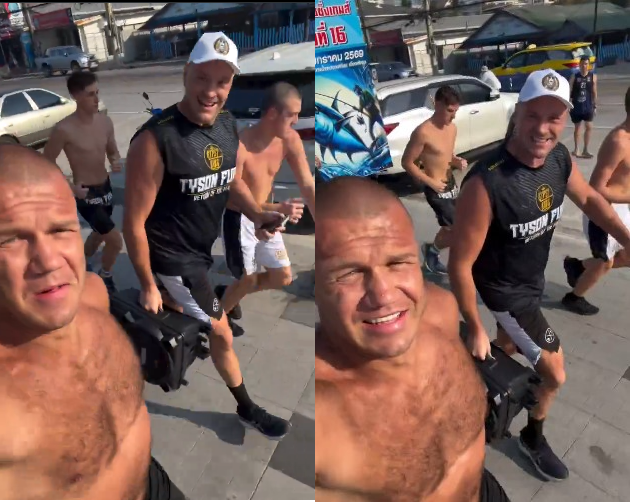 Тайсън Фюри тренира с Уку Юрендал