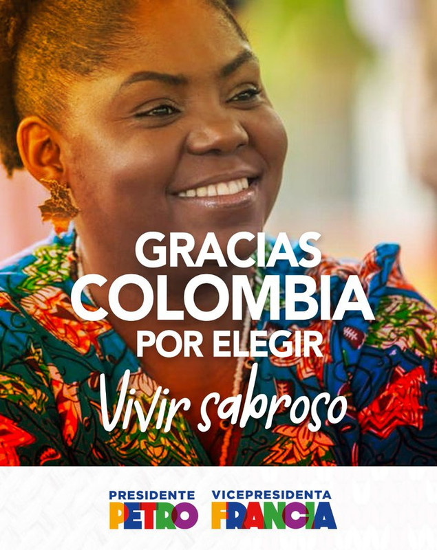 Ella es Francia Márquez, primera vicepresidenta afrodescendiente en Colombia