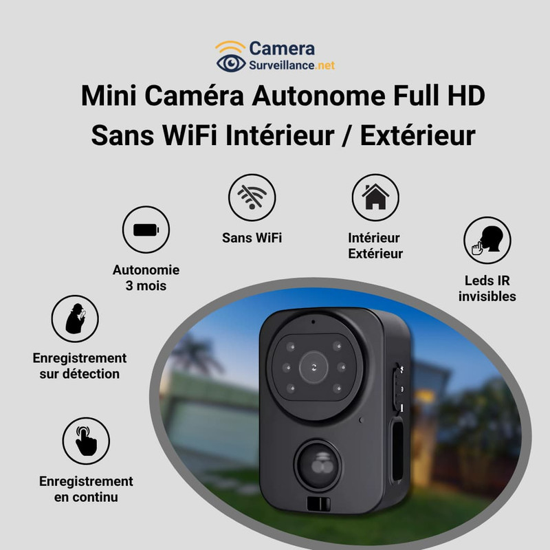 Mini caméra espion Grantek