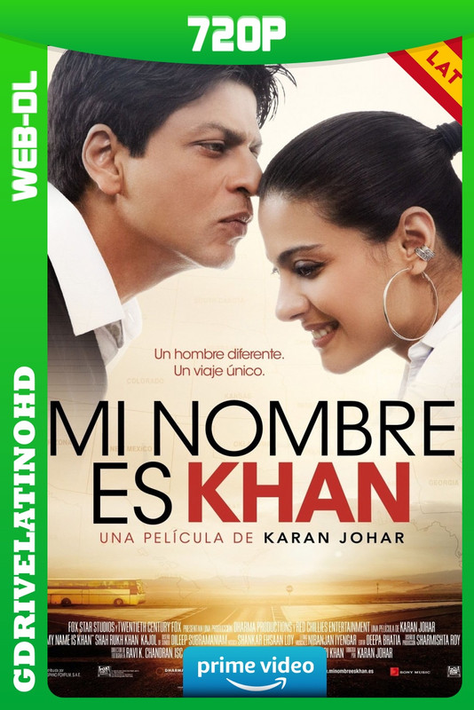 Mi Nombre es Khan (2010) WEB-DL 720p Latino-Hindú