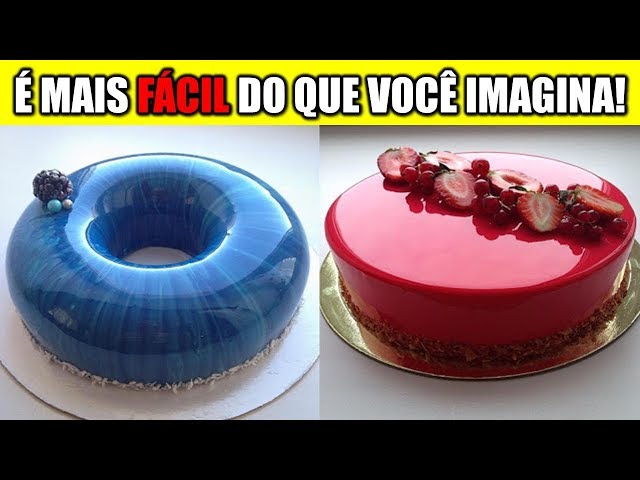 Bolo Glace Espelhado