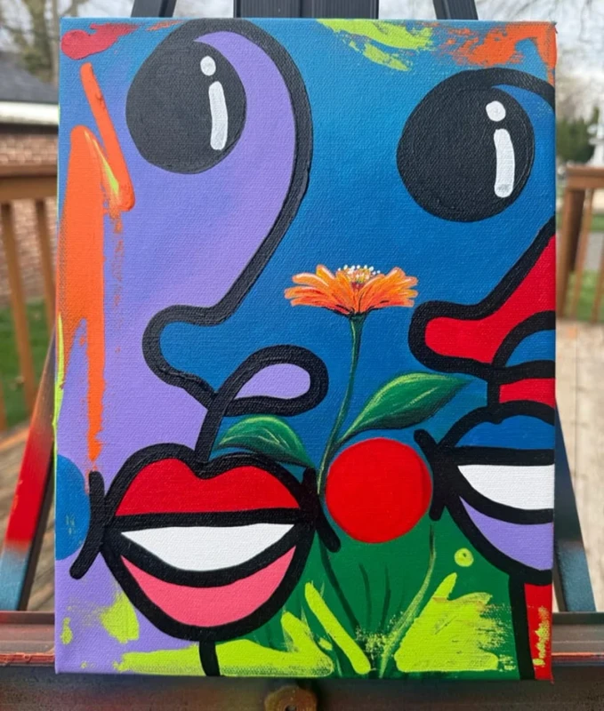 Untitled — Phillip Simpson painting