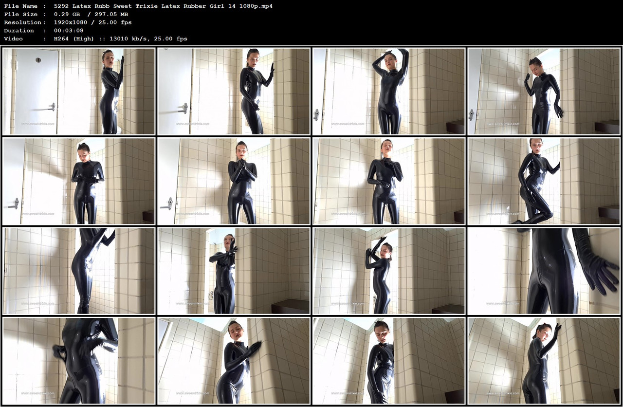 5292 Latex Rubb Sweet Trixie Latex Rubber Girl 14 1080p mp4