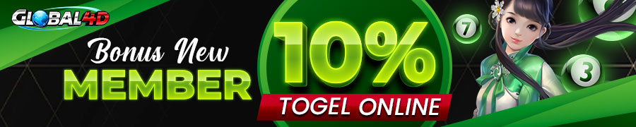 Bonus New member 10% Togel Online