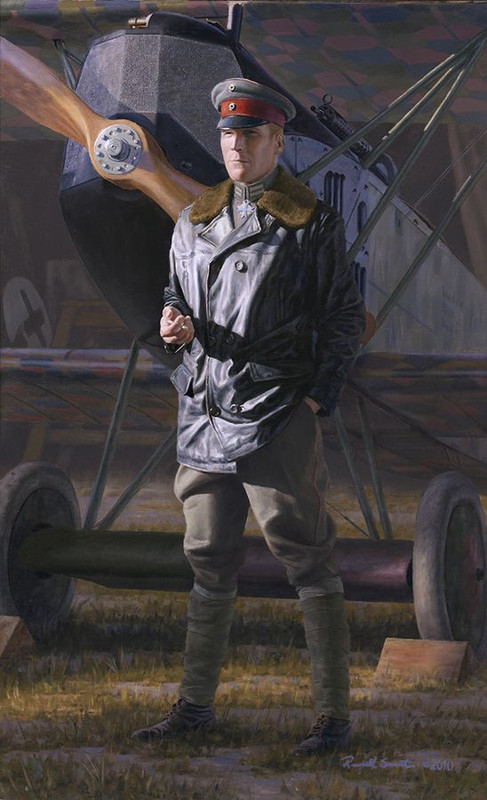 Bruno Stachel as painting guide