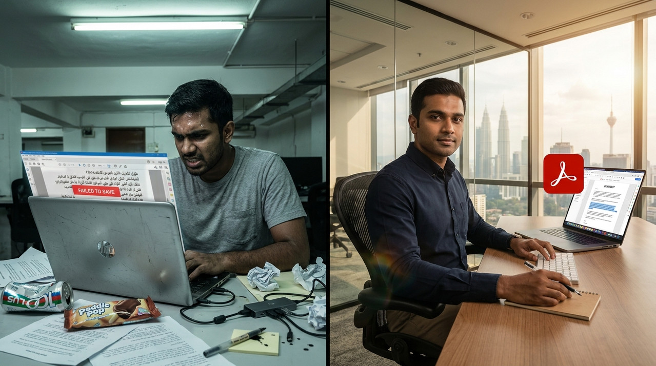 Adobe Acrobat Pro vs Tools PDF Percuma — Mana Satu Berbaloi untuk Kerja Anda?