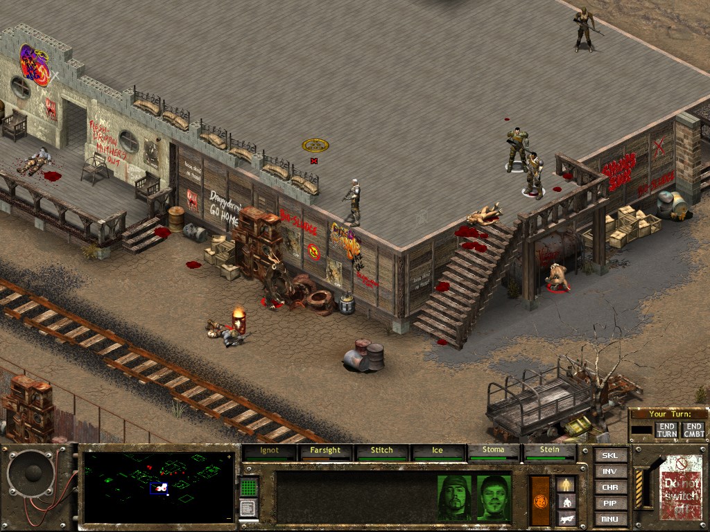 Fallout Tactics: Brotherhood of Steel. Imagem: Xbox.com
