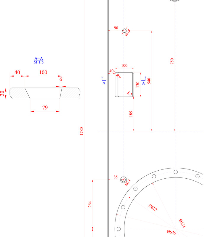 лист крыши передний  корп кв-Model