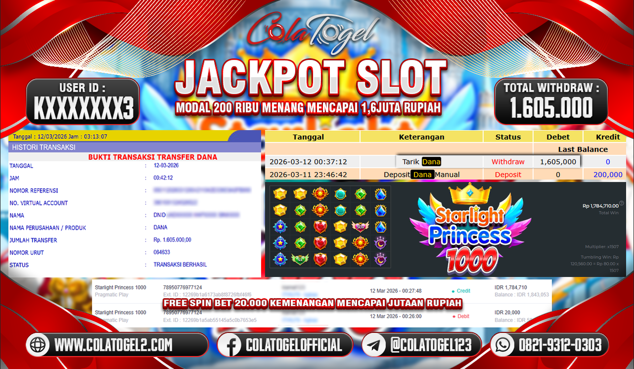 JACKPOT SLOT GACORR!!