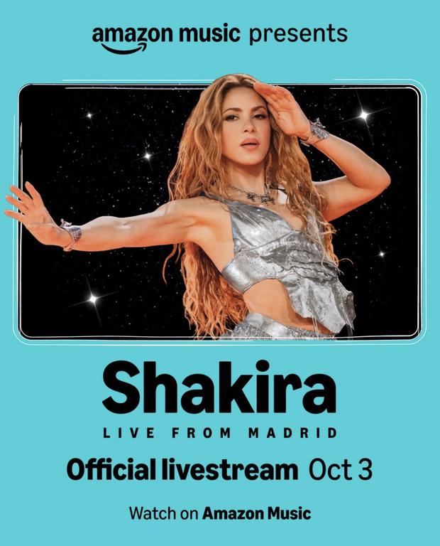 Shakira - Live from Madrid (2026) [1080p AMZN Live][MediaFire]