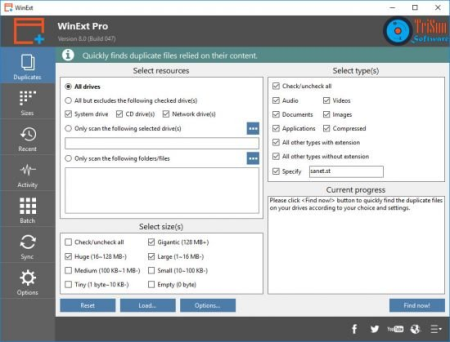 TriSun WinExt Pro 11.0 Build 055 Multilingual