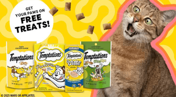 FREE Temptations Cat Treats: Limited-Time Offer for Feline Parents FREE Temptations Cat Treats: Limited-Time Offer for Feline Parents