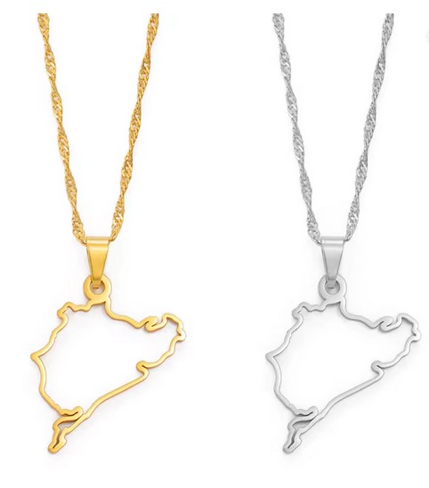 collar Collar-Colgante-de-Acero-Inoxidable-con-Diseno-de-Coche-Aleman-4-4