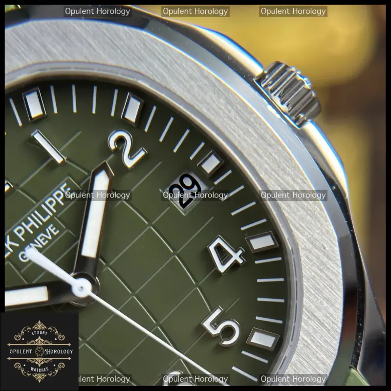 Patek Philippe Aquanaut 5168G Replica 42.2mm White Gold Look Caliber 324SC Movement