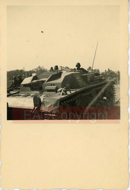 StuG Sturmgeschütz III B Abt.201 Panzer Tank Fot