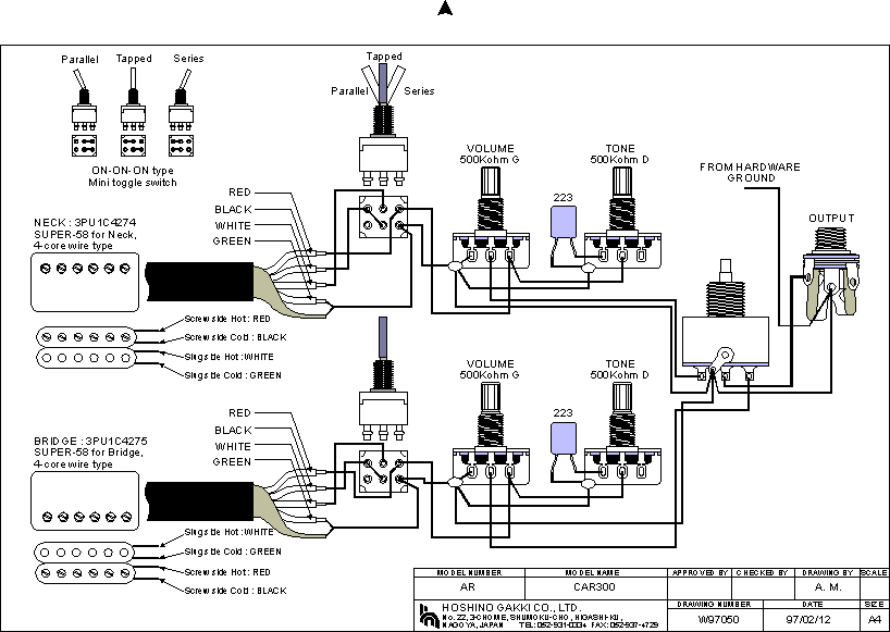 Ibanez W97050 (CAR300)