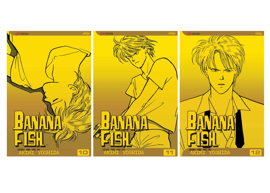 Banana Fish English Manga Series By Akimi Yoshida Set Of Book Volumes 10 12