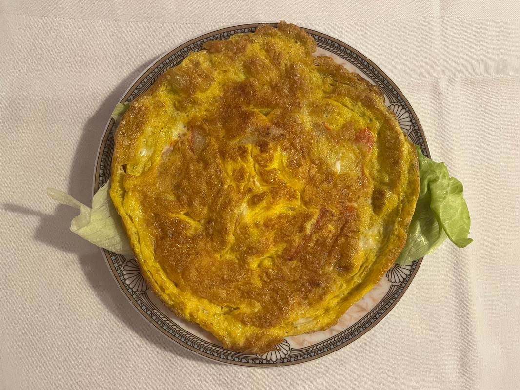136. Omelette con polpa di granchio