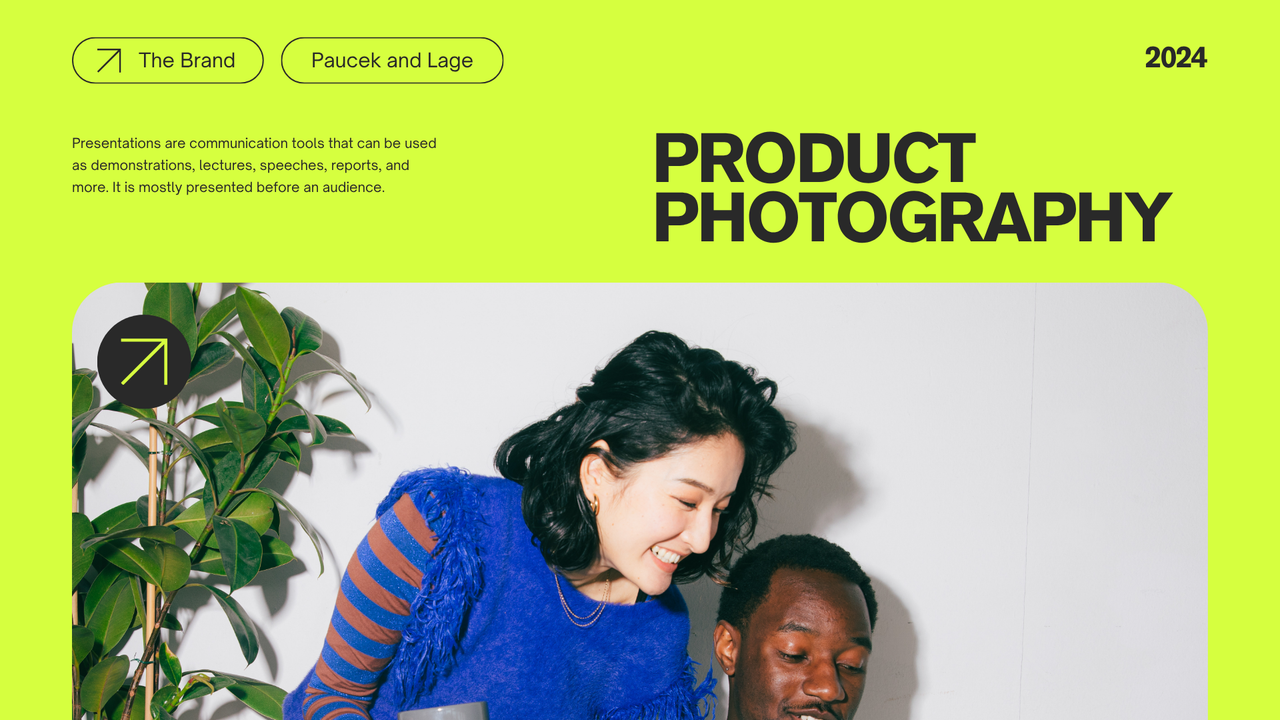 Green and Black Bold Creative Brief Presentation