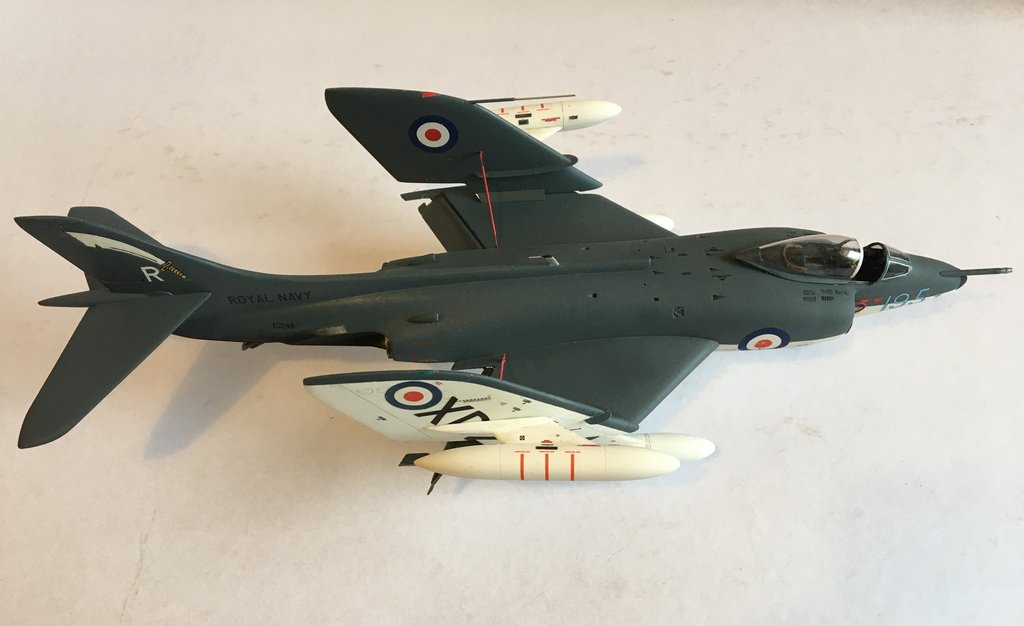 DYNAVECTOR 1/48 SUPERMARINE SCIMITAR F1 - Ready for Inspection