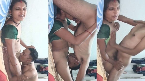 xxxn com Village slim bhabhi ka hot oral sex or fucking video