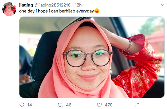 berharap dapat pakai tudung